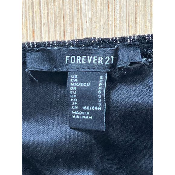 FOREVER 21 - Women's Stretch Dress with Straps - Black - Small - Picture 8 of 13